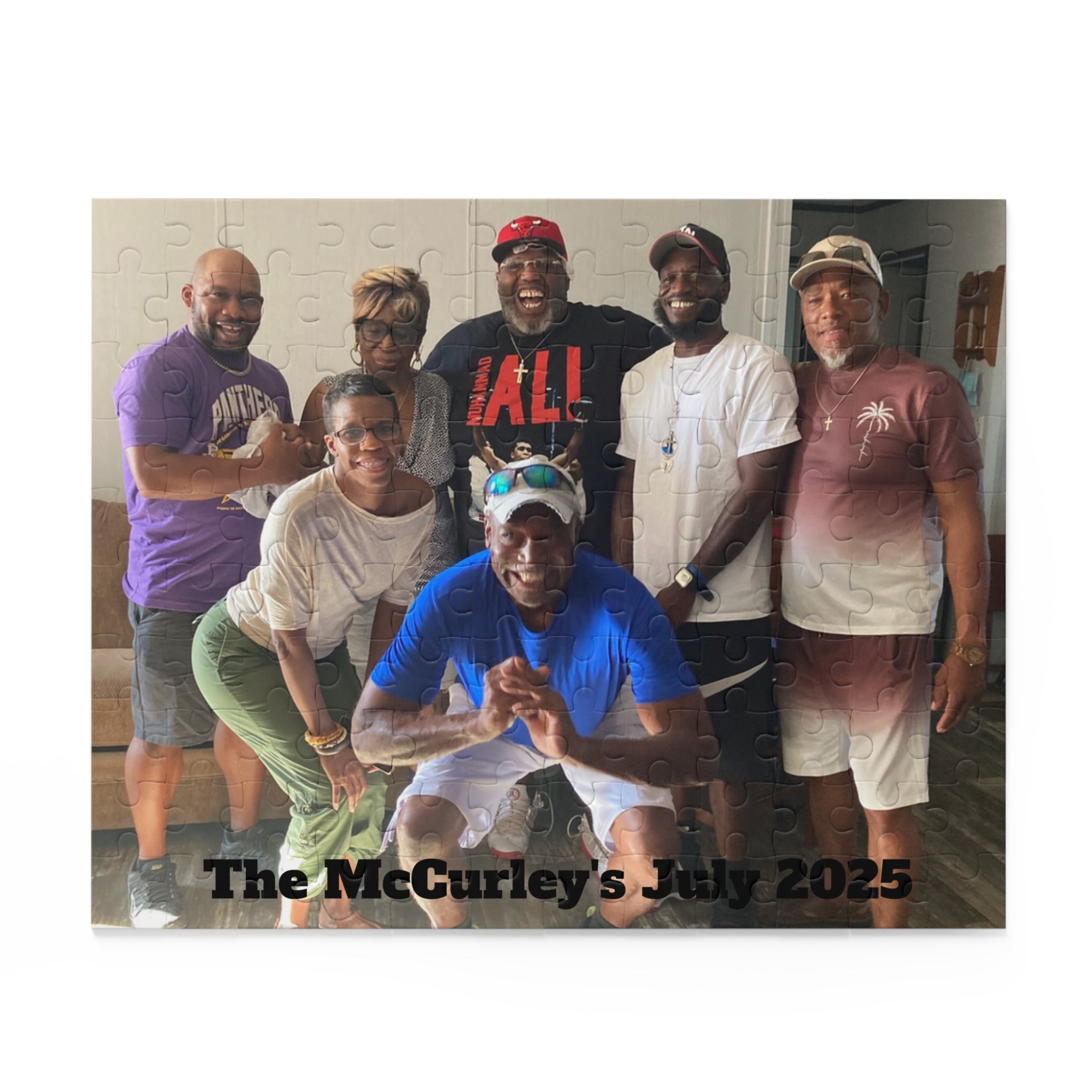 Personalized Family Photo Puzzle — Custom 120/252/500-Piece Jigsaw