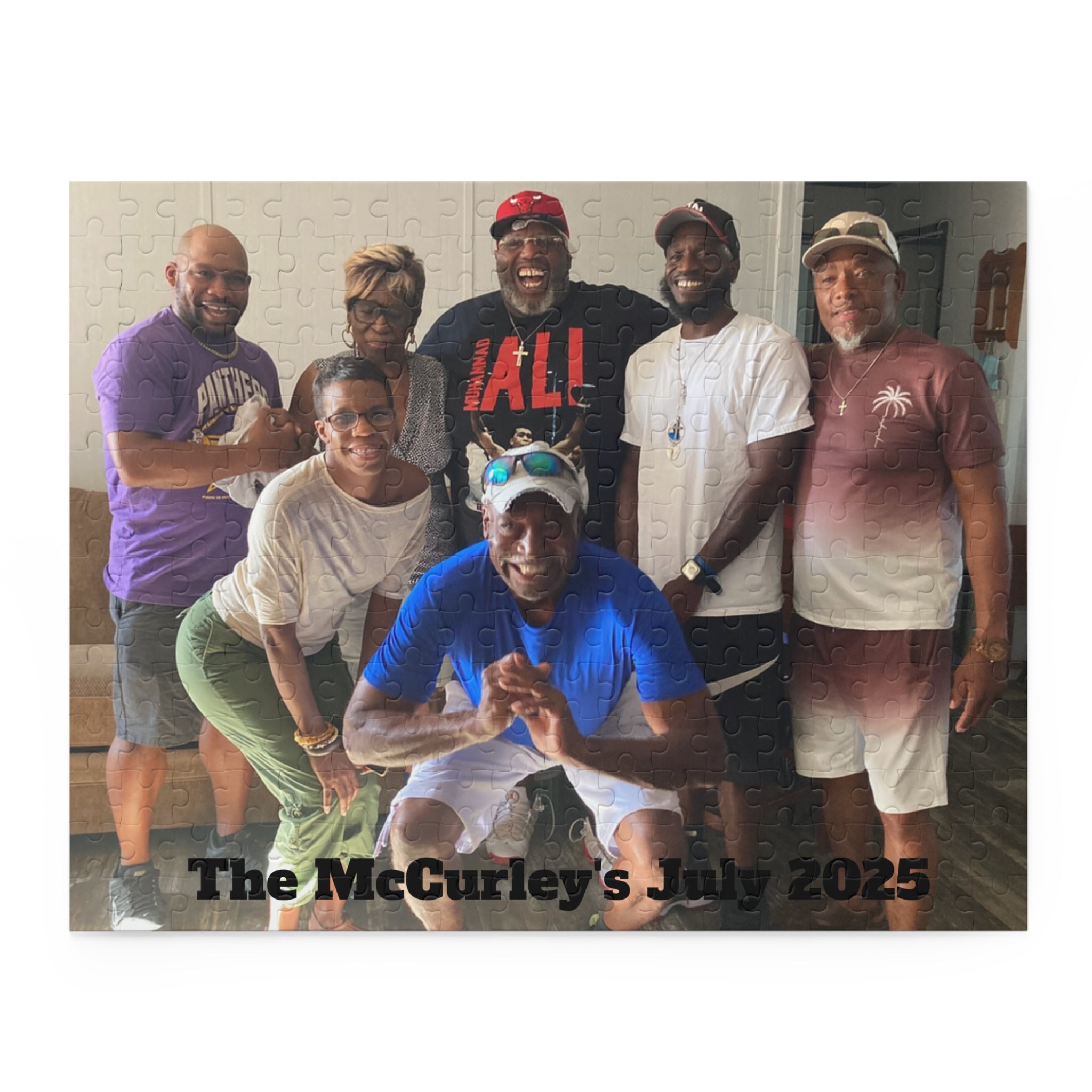 Personalized Family Photo Puzzle — Custom 120/252/500-Piece Jigsaw