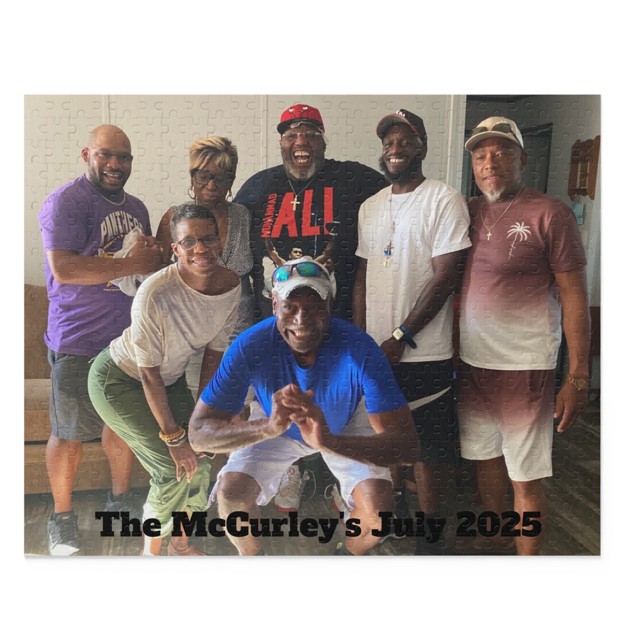 Personalized Family Photo Puzzle — Custom 120/252/500-Piece Jigsaw